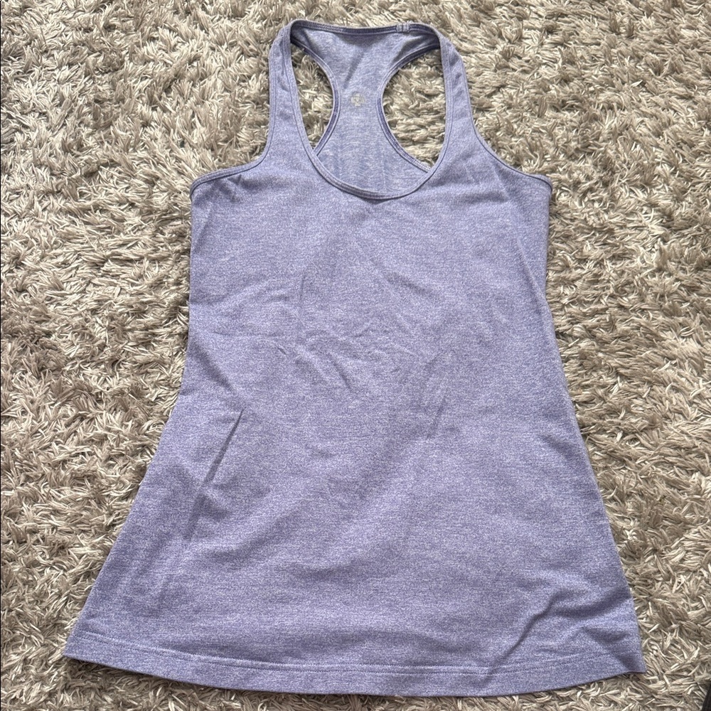 lululemon athletica Lavender Racerback Performance Tank